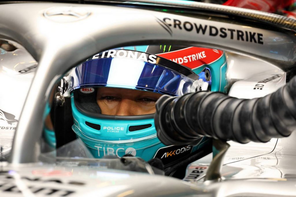 Mercedes FP1 2022 Formula 1 Abu Dhabi Grand Prix