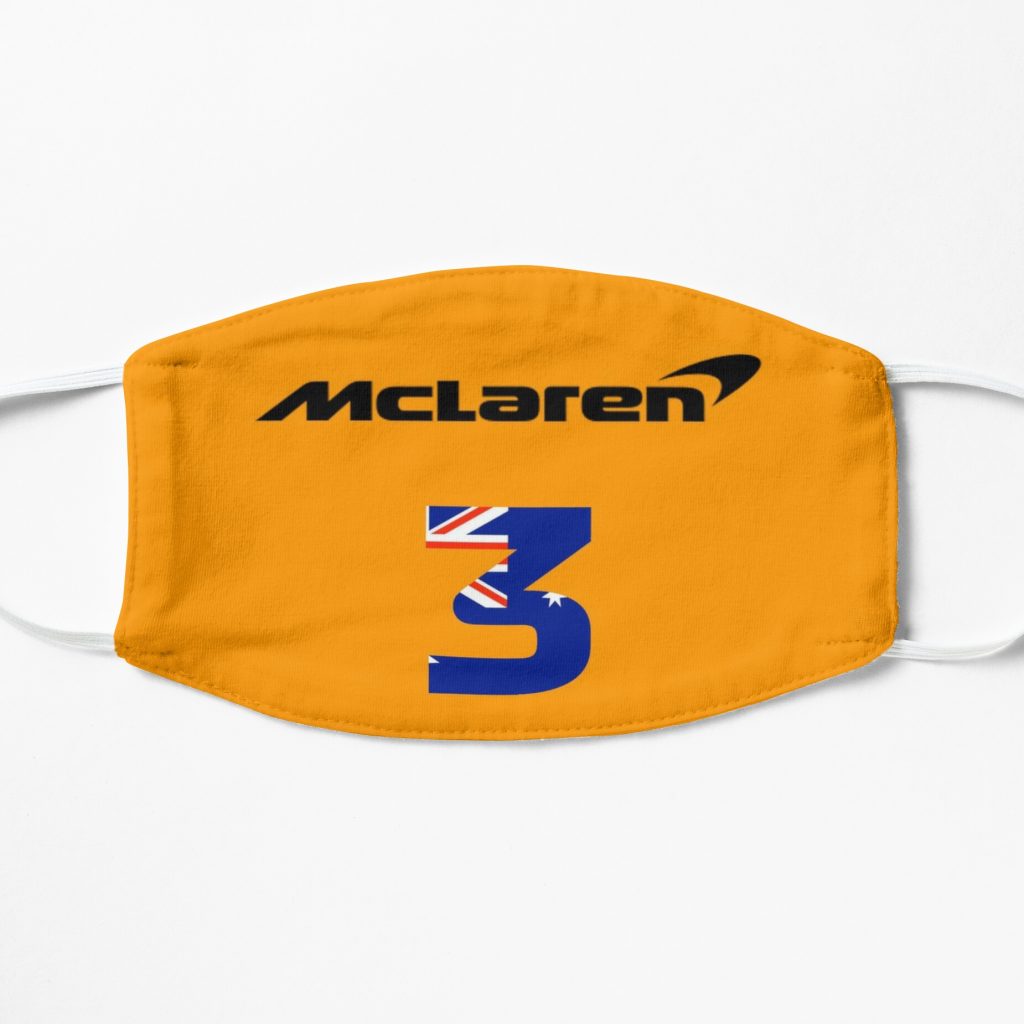 
Daniel Ricciardo – McLaren F1 Team Face Mask