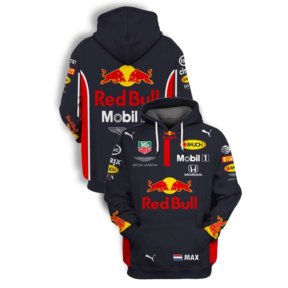 Max Verstappen Hoodie Racing Uniform