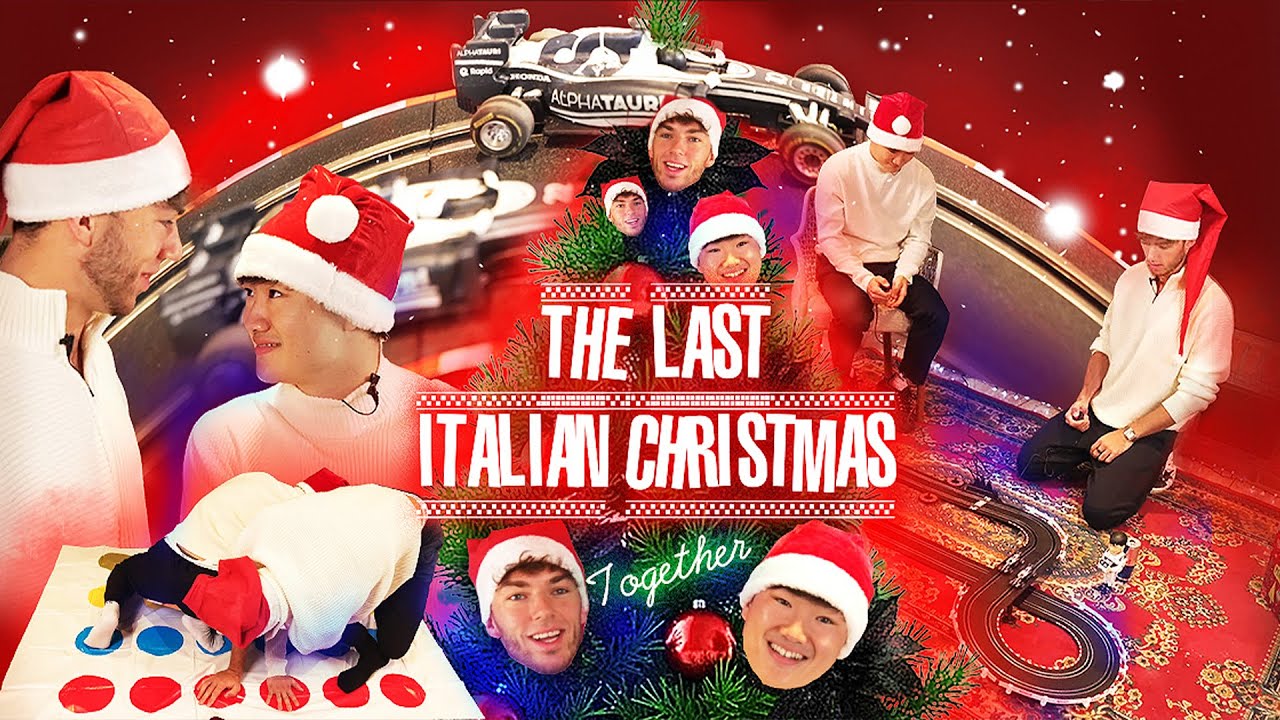 Gasly-and-Tsunoda-Christmas-challenge