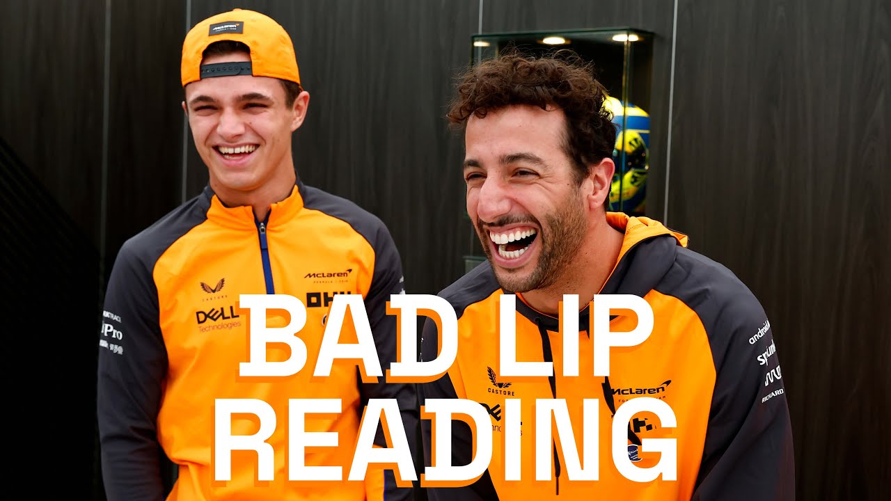 McLaren-lip-reading