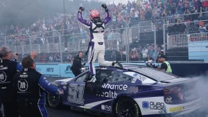 Shane van Gisbergen wins the NASCAR Cup in a thrilling debut